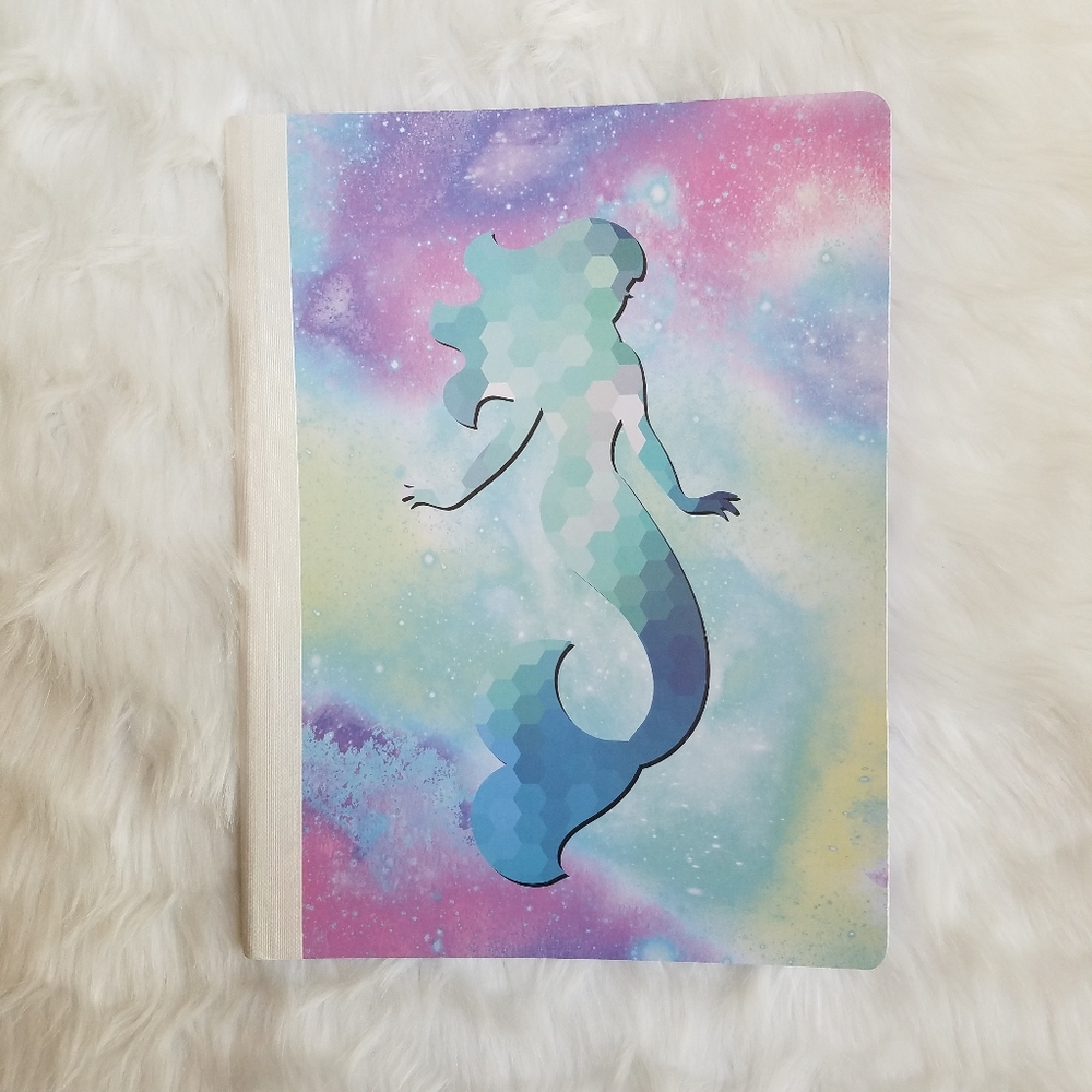 Mystical Mermaid Composition Book Wide Ruled - Picture 10 of 12